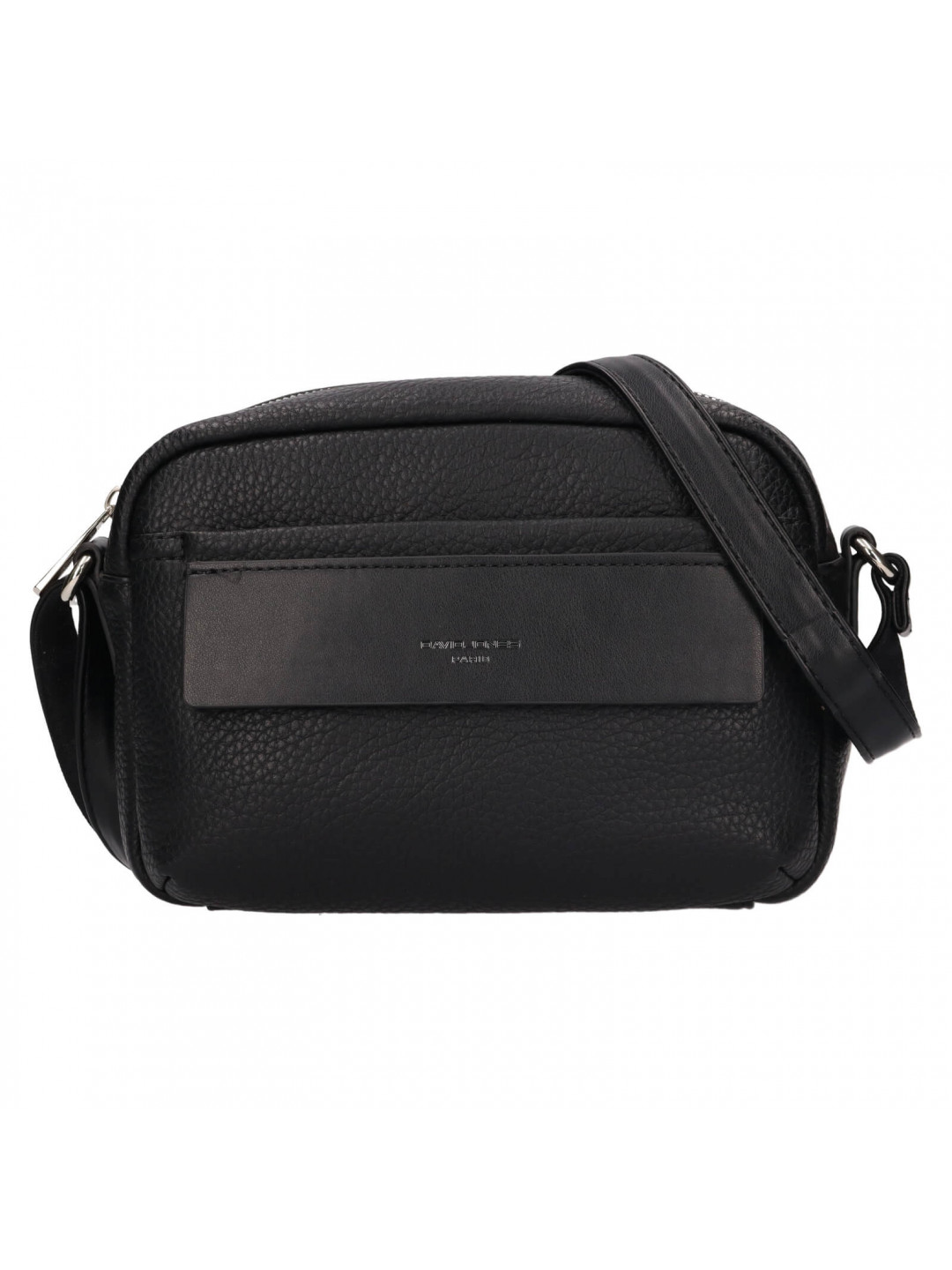 Dámská crossbody kabelka David Jones Lourdes – černá